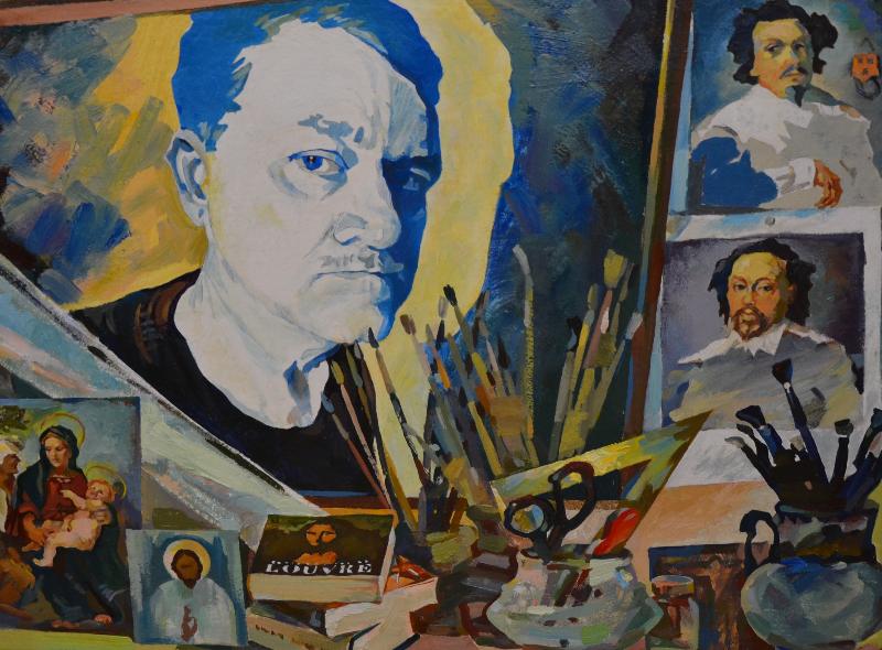 Автор дарит музею свои произведения Автор дарит музею свои произведения