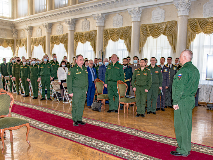 На базе музея проходит  Международная конференция к юбилею военной академии РХБ защиты