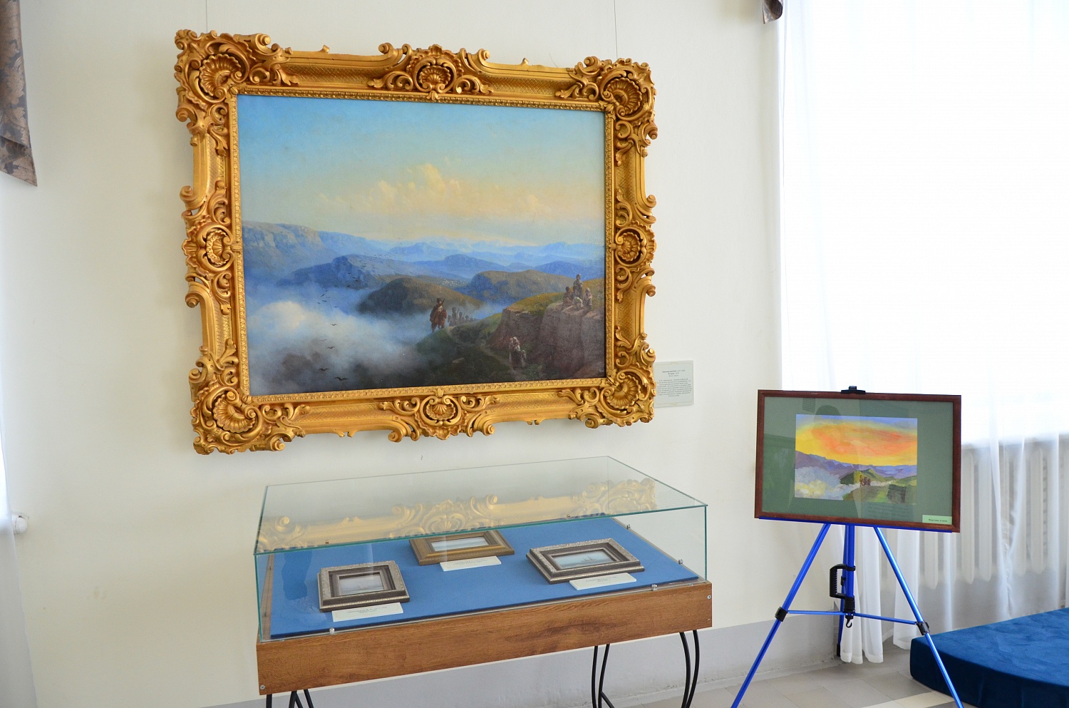 В Романовском музее открылась инклюзивная выставка "Искусство видеть"