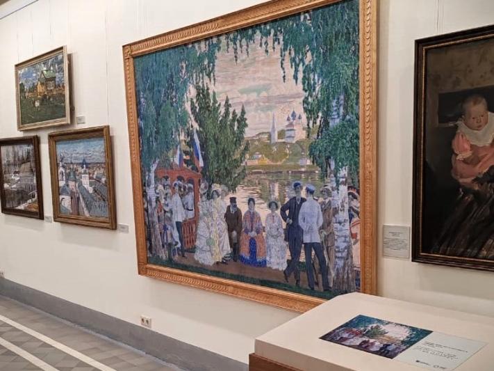 В Костромском музее-заповеднике  тактильные копии картин станут частью постоянной художественной экспозиции