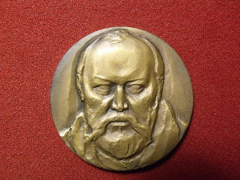 Медаль памятная 150-лет со дня рождения А.Н. Островского.  1973 г.