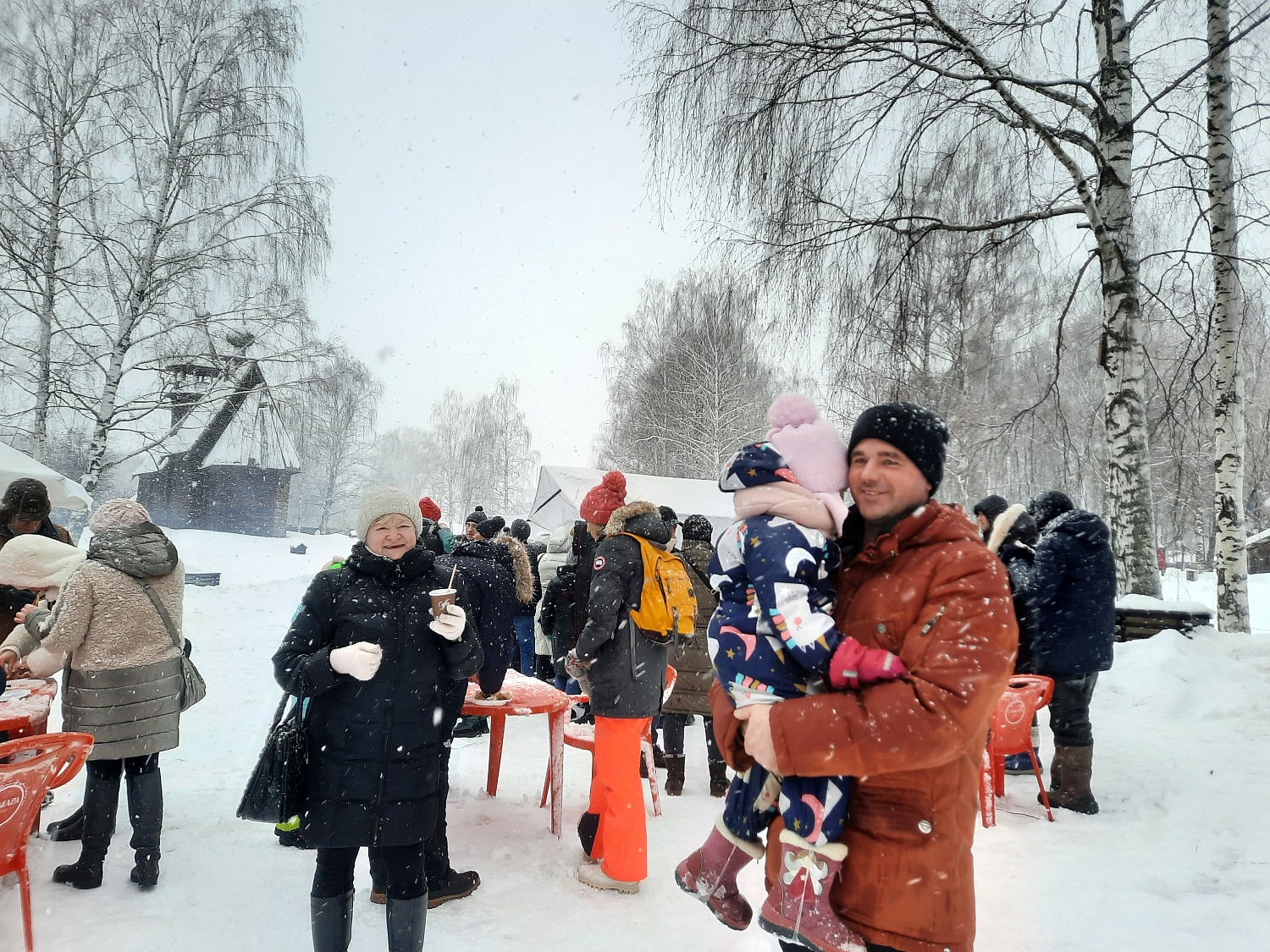 Празднование Масленицы в Костромской Слободе: большой фотоотчёт