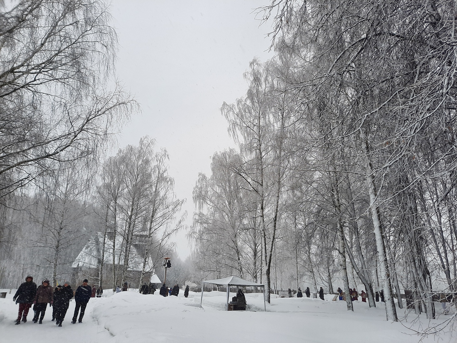 Празднование Масленицы в Костромской Слободе: большой фотоотчёт