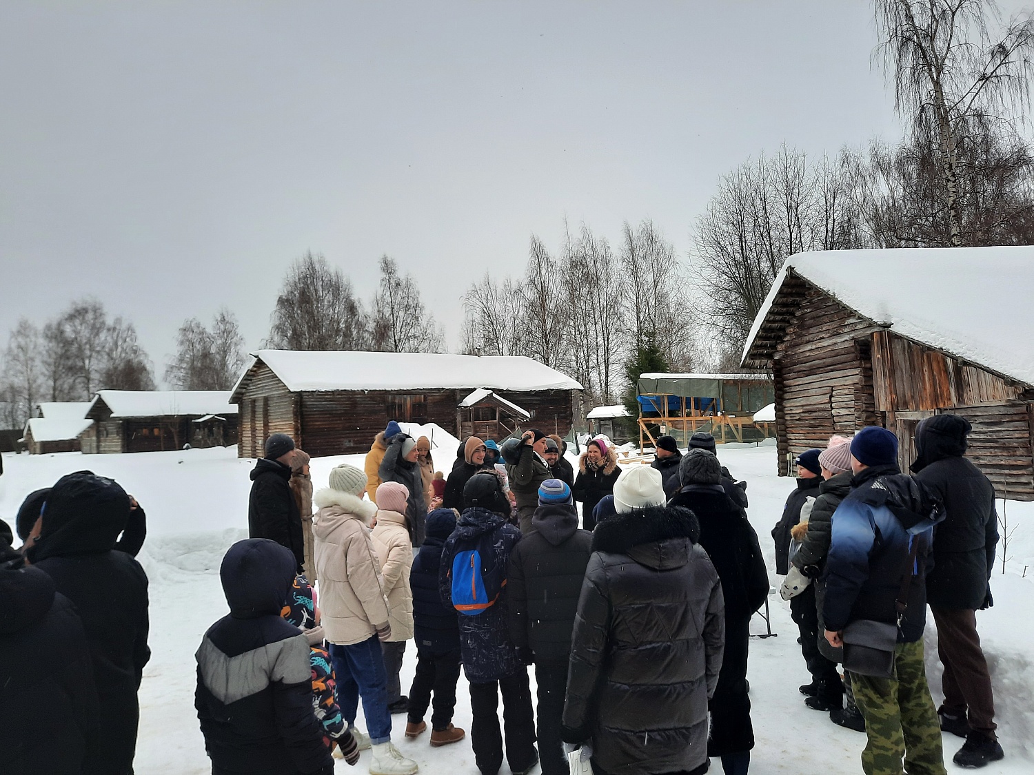 Празднование Масленицы в Костромской Слободе: большой фотоотчёт