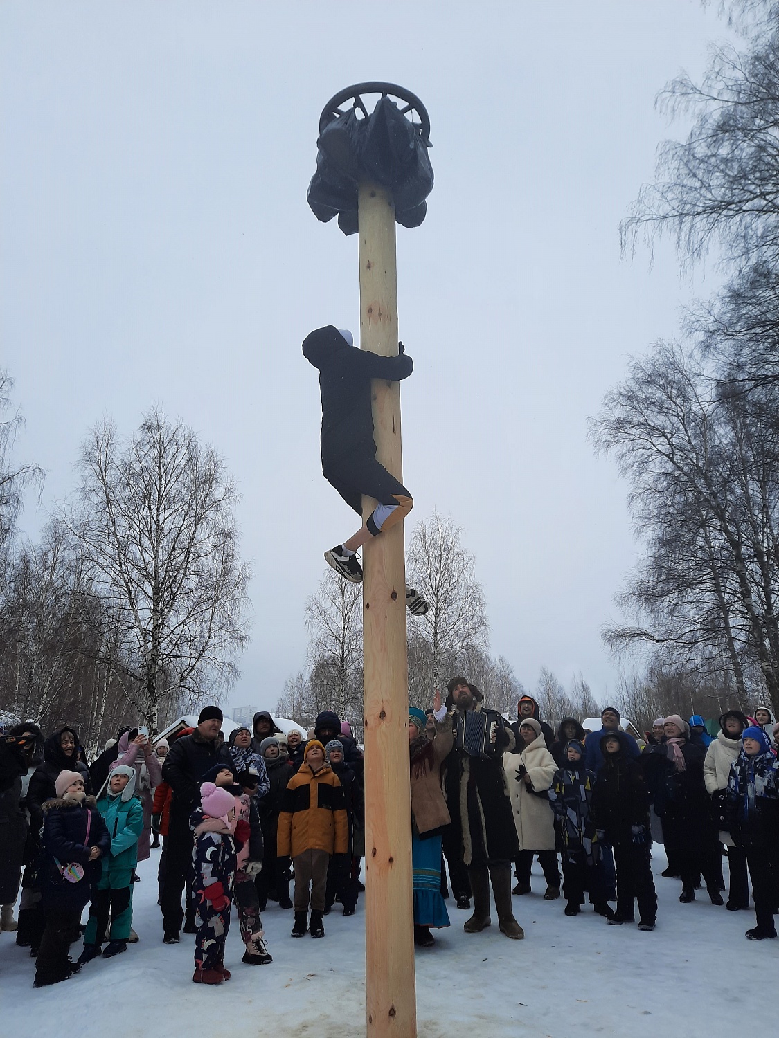 Празднование Масленицы в Костромской Слободе: большой фотоотчёт