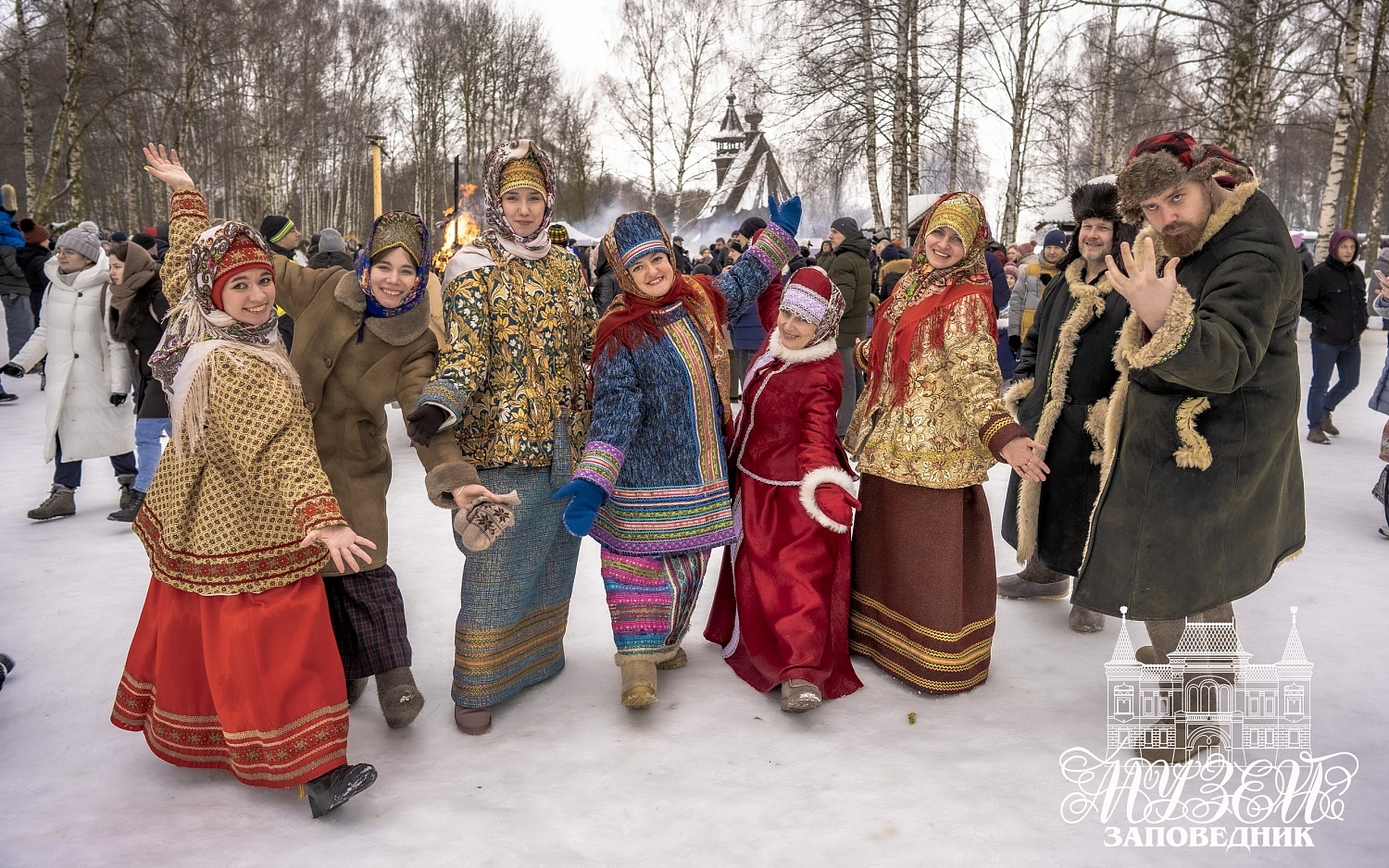 Празднование Масленицы в Костромской Слободе: фотоотчёт-2