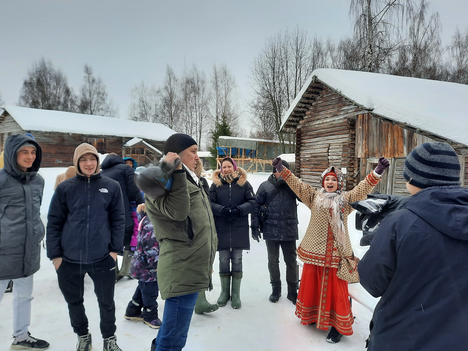 Празднование Масленицы в Костромской Слободе: большой фотоотчёт