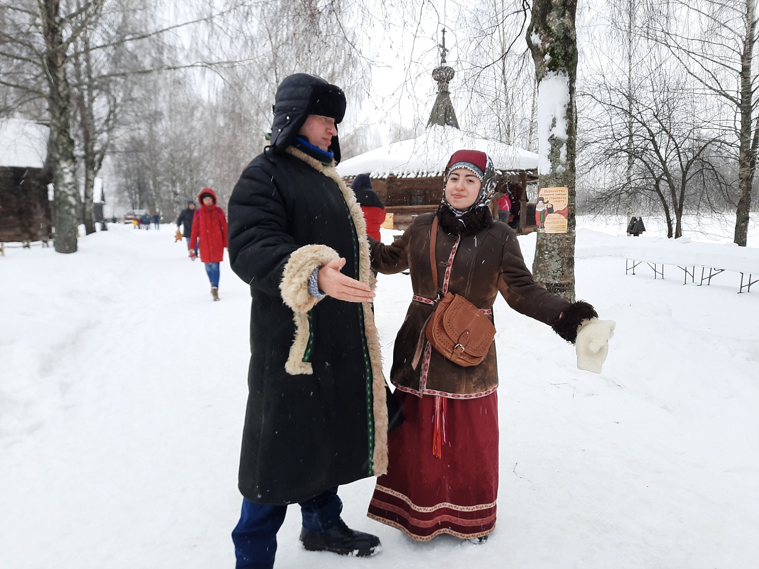 Празднование Масленицы в Костромской Слободе: большой фотоотчёт