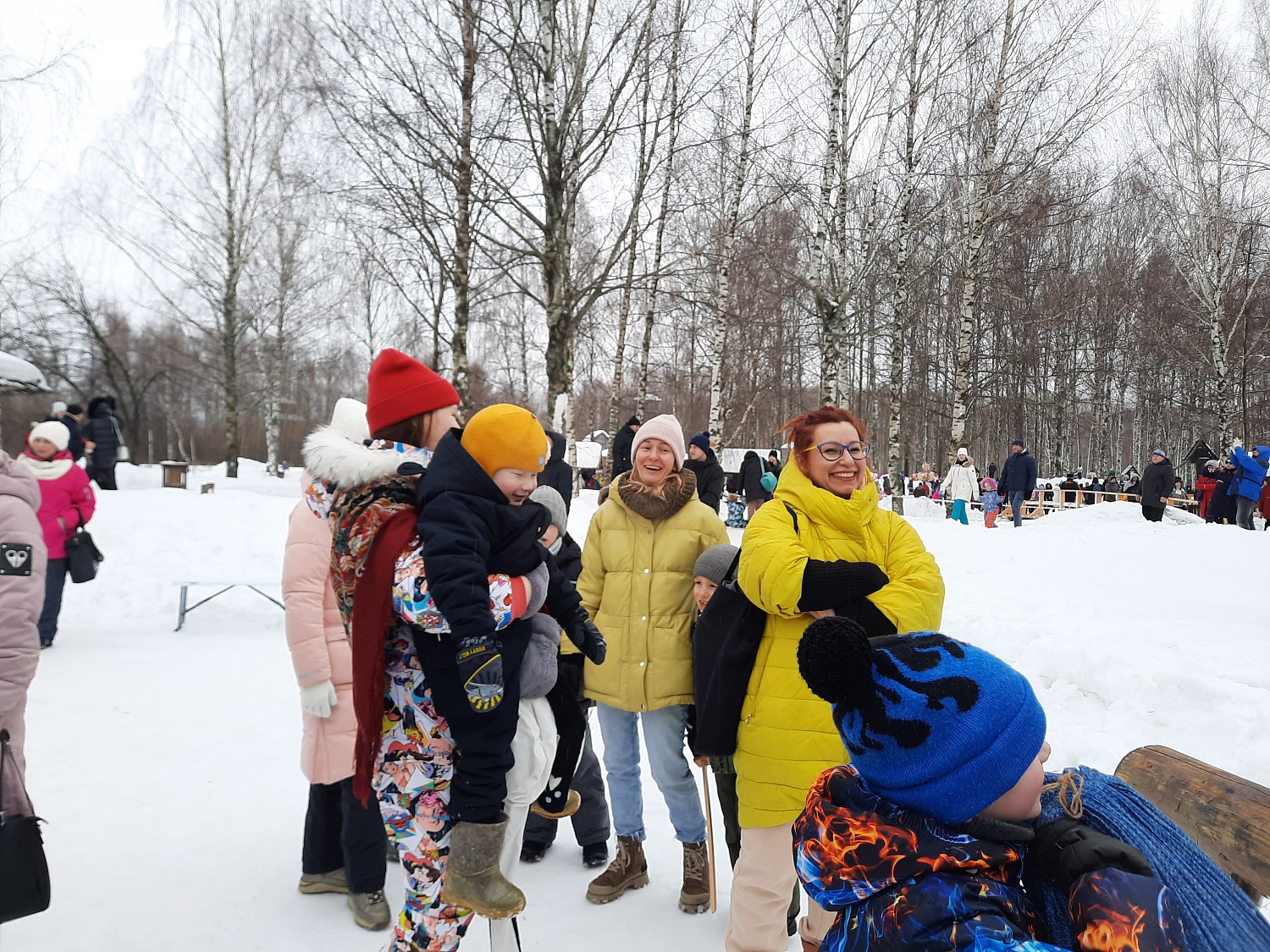 Празднование Масленицы в Костромской Слободе: большой фотоотчёт