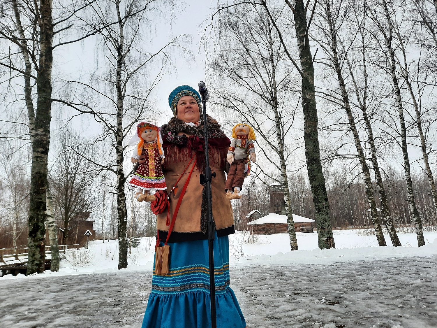 Празднование Масленицы в Костромской Слободе: большой фотоотчёт