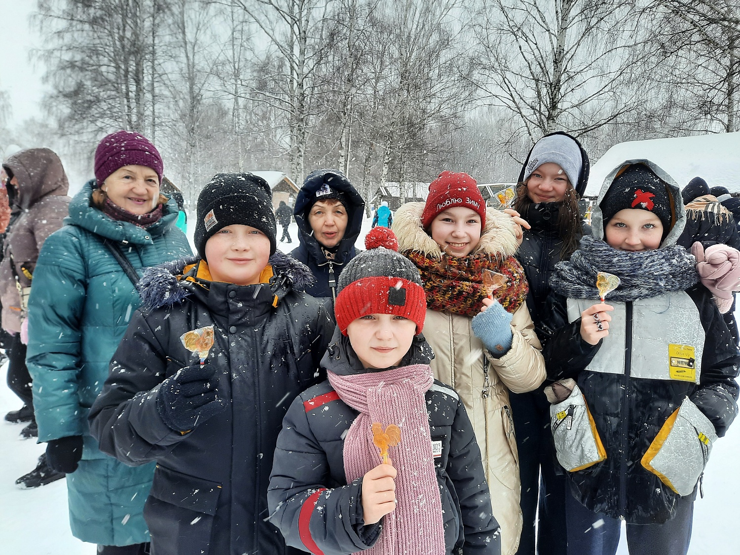 Празднование Масленицы в Костромской Слободе: большой фотоотчёт