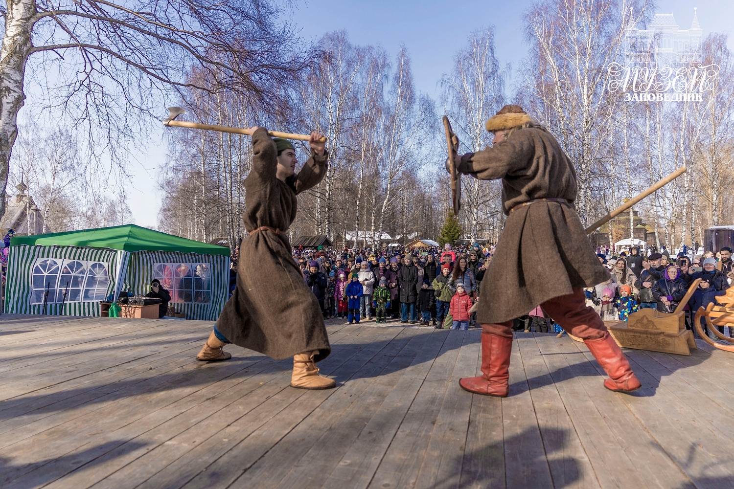 Празднование Масленицы в Костромской слободе. Большой фотоотчёт-2